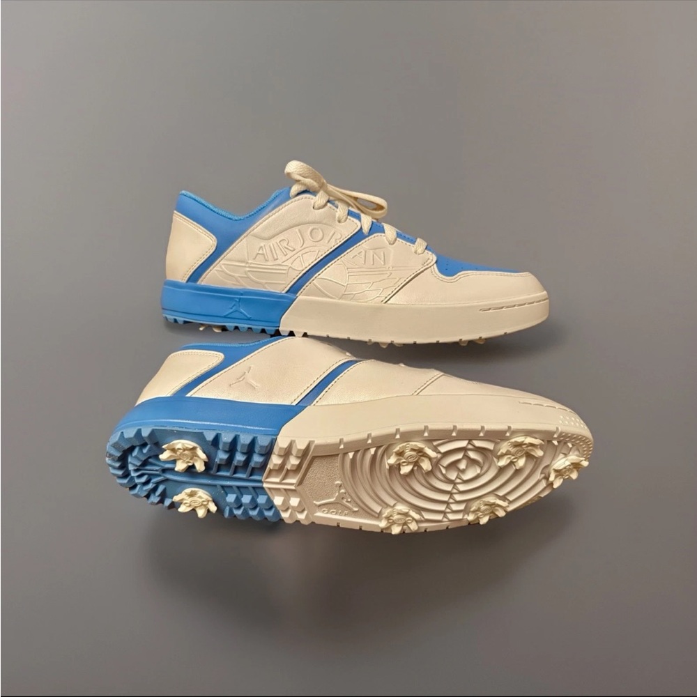 Men's 11.5 Nike Jordan Nu Retro 1 Low Golf UNC Blue White FZ4153-101